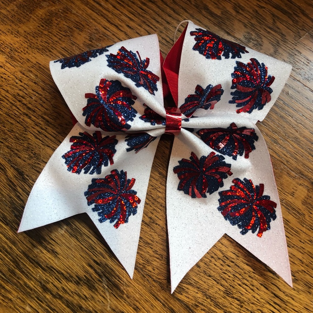 Handmade Cheer Hair Bows - Picture 3 of 6